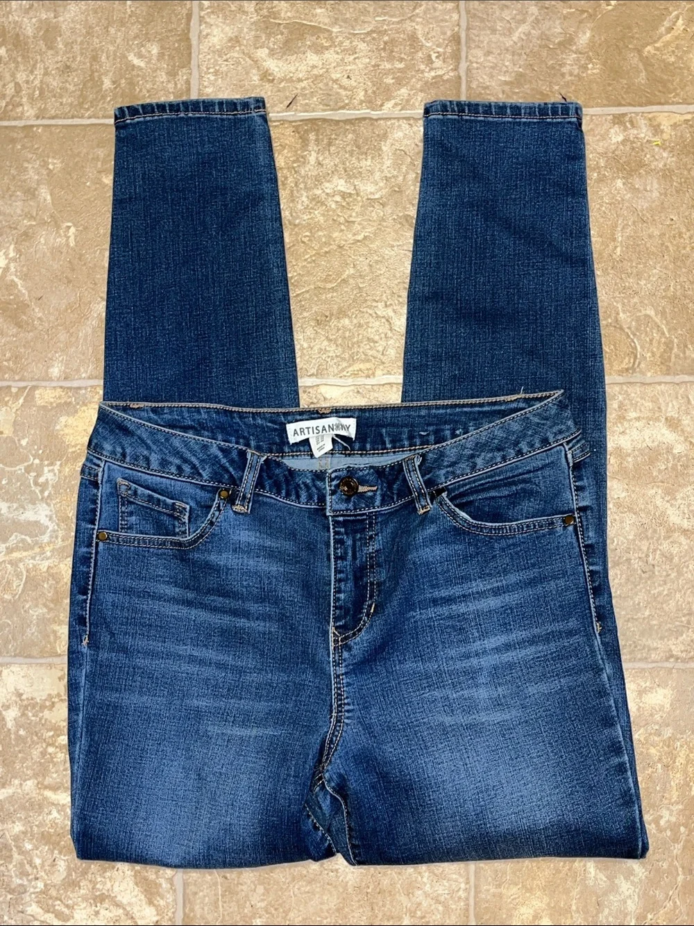 Artisan NY  Skinny Jeans - Classic Blue Denim